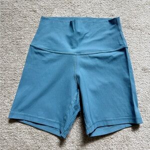 Lululemon High-Rise Yoga Short 6" *Grid Texture